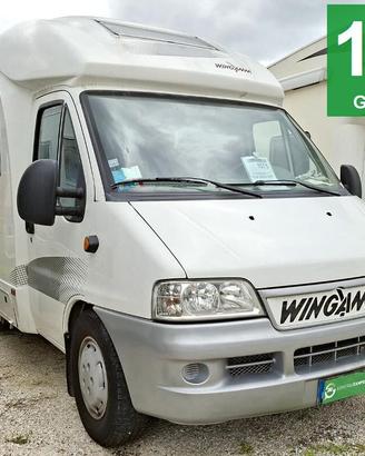 CAMPER WINGAMM DUCATO SEMINTEGRALE DINETTE BASCULA