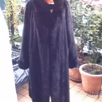 PELLICCIA VISONE DEMI BUFF FEMMINA Tg44