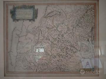 Mappa delle alpi