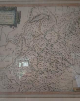 Mappa delle alpi