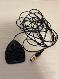 Microfono Boundary Shure MX391/O con custodia