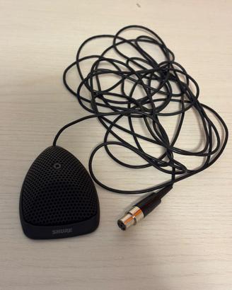 Microfono Boundary Shure MX391/O con custodia