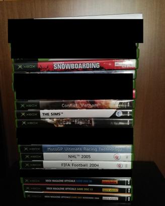 Giochi XBOX 2002 primo modello / serie