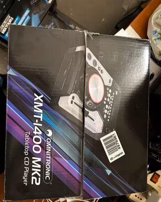 Omnitronic XMT-1400 mk2 lettore cd/usb