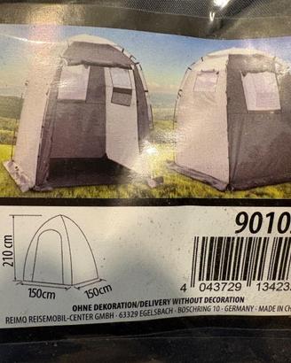 Campeggio tenda cabina spiaggia