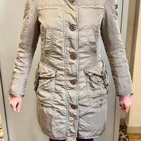 Giaccone Peuterey color sabbia donna originale