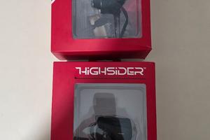 Coppia Fari LED Moto HIGHSIDER Omologati