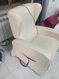 poltrona elettrica recrinabile