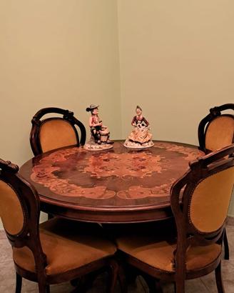 credenza, tavolo e armadio