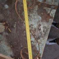 Riccio a s in ferro battuto