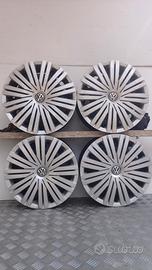 Cerchi ruota in ferro VW 6x15"+copri cerchi 