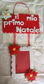 Portafoto Panno Natale