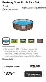 piscina bestway deluxe series