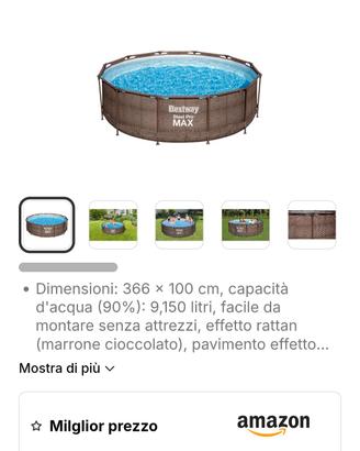 piscina bestway deluxe series