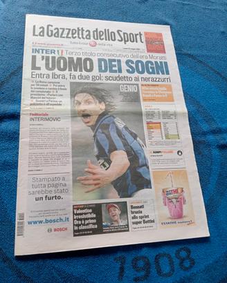 Inter 16 Scudetto Gazzetta Dello Sport