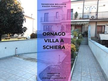 Ornago-villa a schiera con giardino