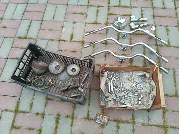 manubrio lambretta 125 c 125 ld cromato originale 