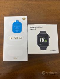 HONOR 600 Lite 5G 256GB + Watch 2i - Come nuovi, c