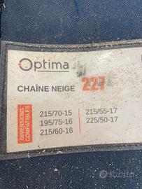 Catene furgone camper