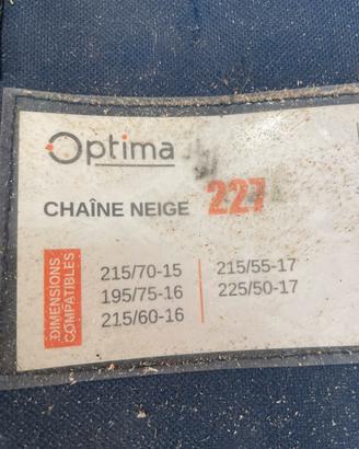 Catene furgone camper