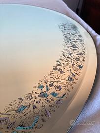 Specchio rotondo design Zanotta Sosia come nuovo