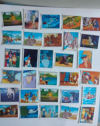 Figurine panini cartoni denver anni 80 rare