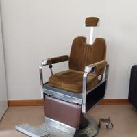 Sedia da barbiere vintage