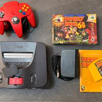 Nintendo 64 N64 JAP + Donkey Kong 64 USA+ Ex. Pak