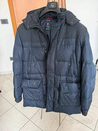 Piumino Fay Uomo L Blu Navy 4 Ganci con Cappuccio