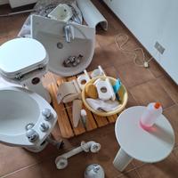 Sanitari bagno usati