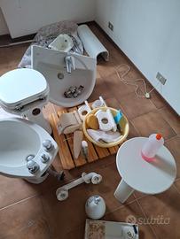 Sanitari bagno usati