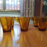 6 Tazzine in vetro vintage