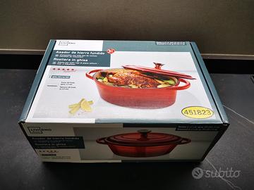 Rostiera in GHISA LIVARNO HOME 3.8 L - NUOVA 