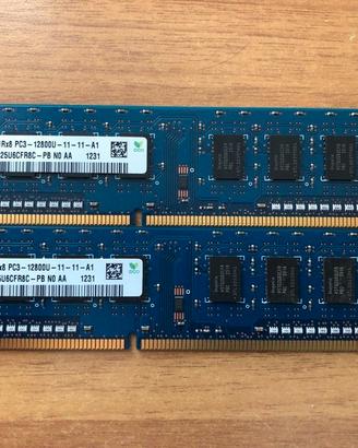 RAM 2GB DDR3 1RX8 PC3 12800U HYNIX