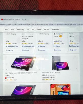 Lenovo Tab P 11 2nd Gen. 8 Gb Ram 256 Gb Rom.