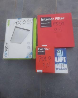kit tagliando volkswagen polo 9n 2007