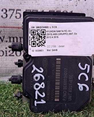 ABS HYUNDAI Santa Fe 4° Serie 589202W710 589202W9