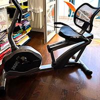 Cyclette con schienale