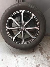 Cerchi in lega Oz + gomme