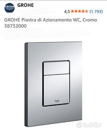 Placca Cromo GROHE per scarico WC
