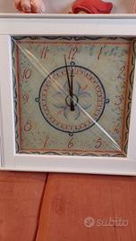 orologio da parete in vetro salotto camera cucina 