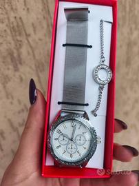 orologio con bracciale 