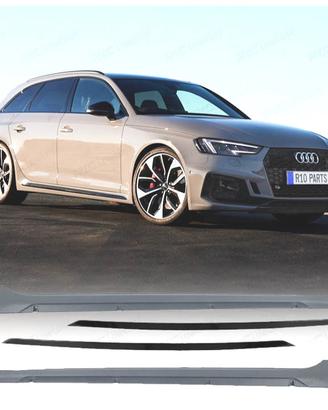MINIGONNE LATERALI AUDI A4 17-20 LOOK RS4