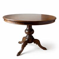 Tavolo rotondo in massello 120 cm diametro