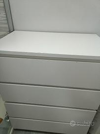 cassettiera ikea bianco 
