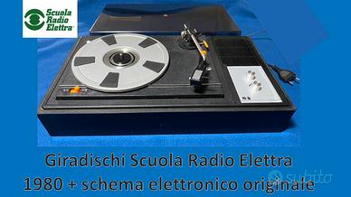 Giradischi Scuola Radio Elettra