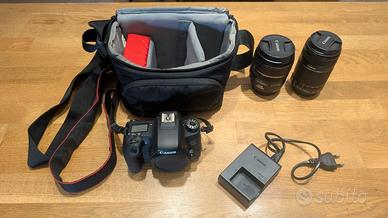 Canon EOS 760D + obiettivi EF-S 18-55mm ed EF-S 5
