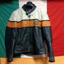 Harley Davidson giubbotto pelle  racing