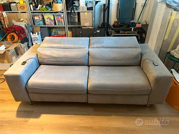 Divano Poltronesofà 3 P doppio Relax Elettrico