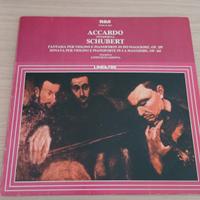 vinile Accardo interpreta schubert